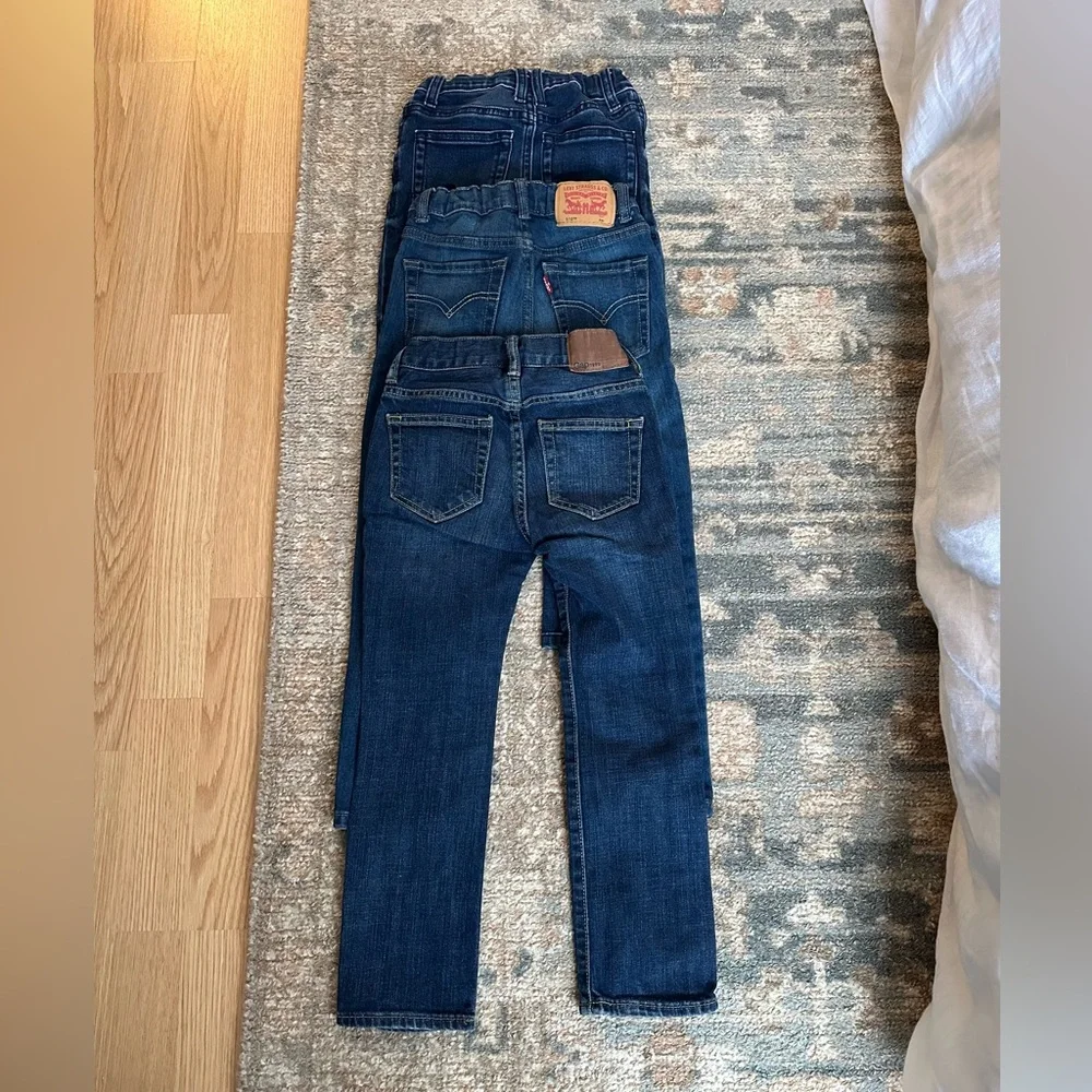 Boy Jeans Lot, Levi’s, Gap Kids
